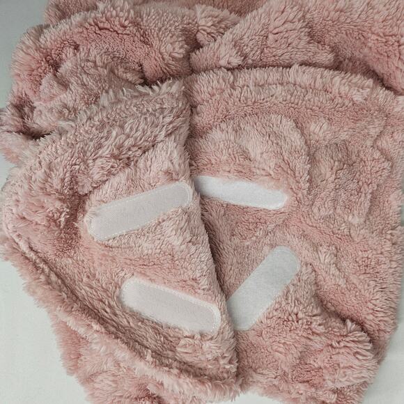 HAPPY LITTLE ONE ULTRA SOFT BABY SWADDLE – PINK – MOON & STARS – CUTE  & PLUSH - Picture 4 of 5